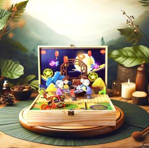Hộp nhạc Trung Thu 3D Pop Up – Gửi trọn yêu thương dịp trăng rằm – ON THE PAPER