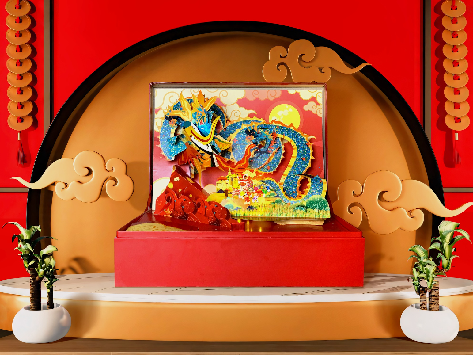 Hộp nhạc 3D POPUP là một tác phẩm nghệ thuật mang đến những trải nghiệm đáng nhớ (Nguồn: THE3DCARDS)