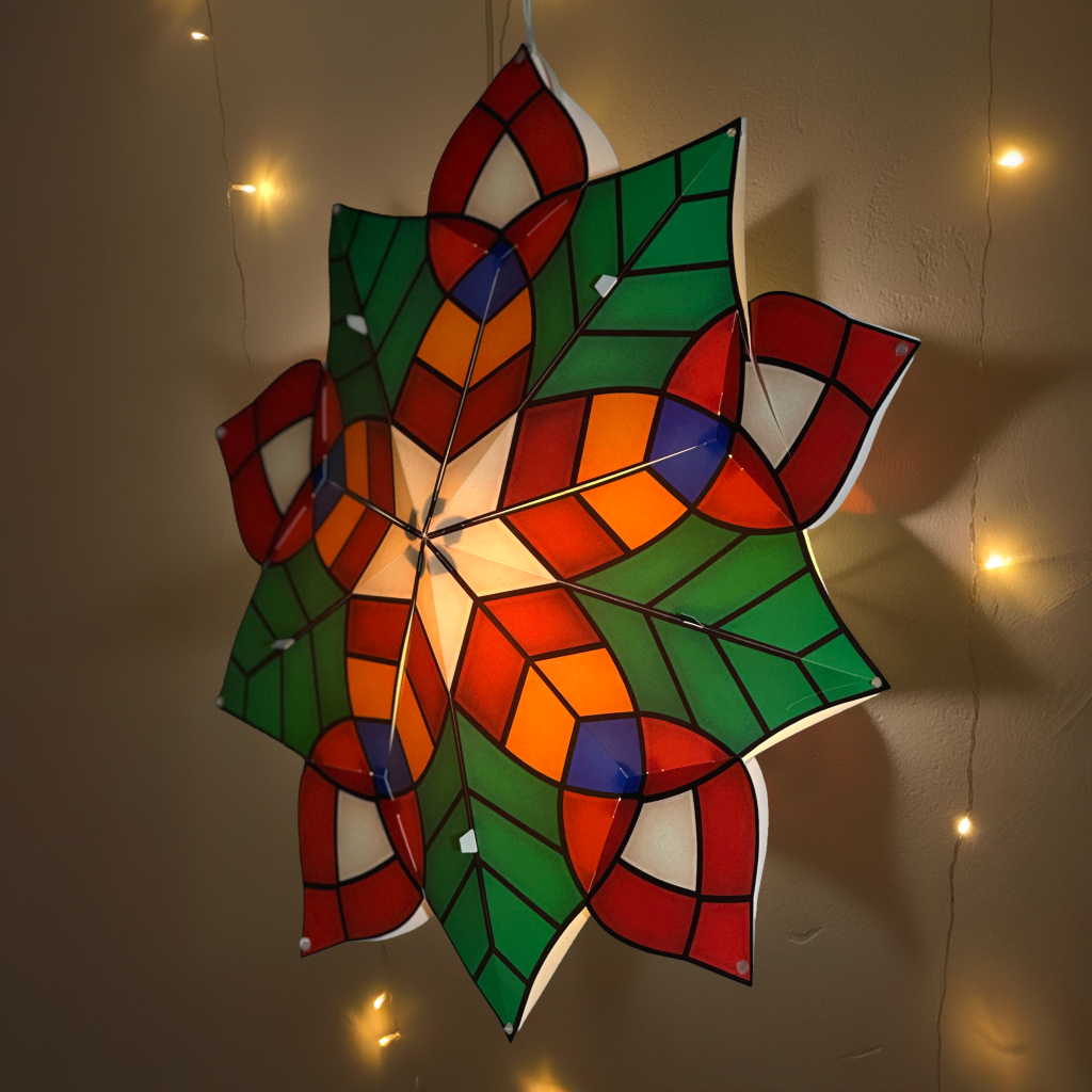 Long den ngoi sao long den giang sinh 2