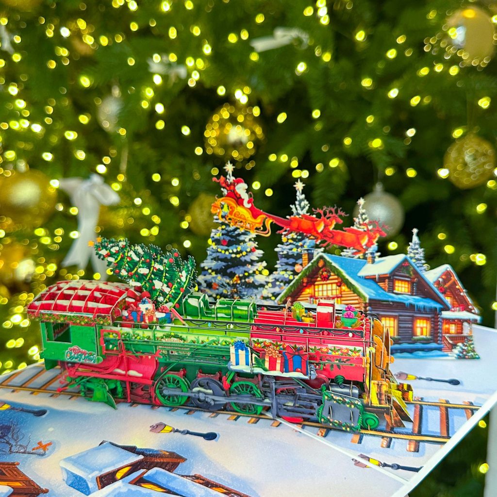 thiep giang sinh 3d doan tau giang sinh on the paper 4 1