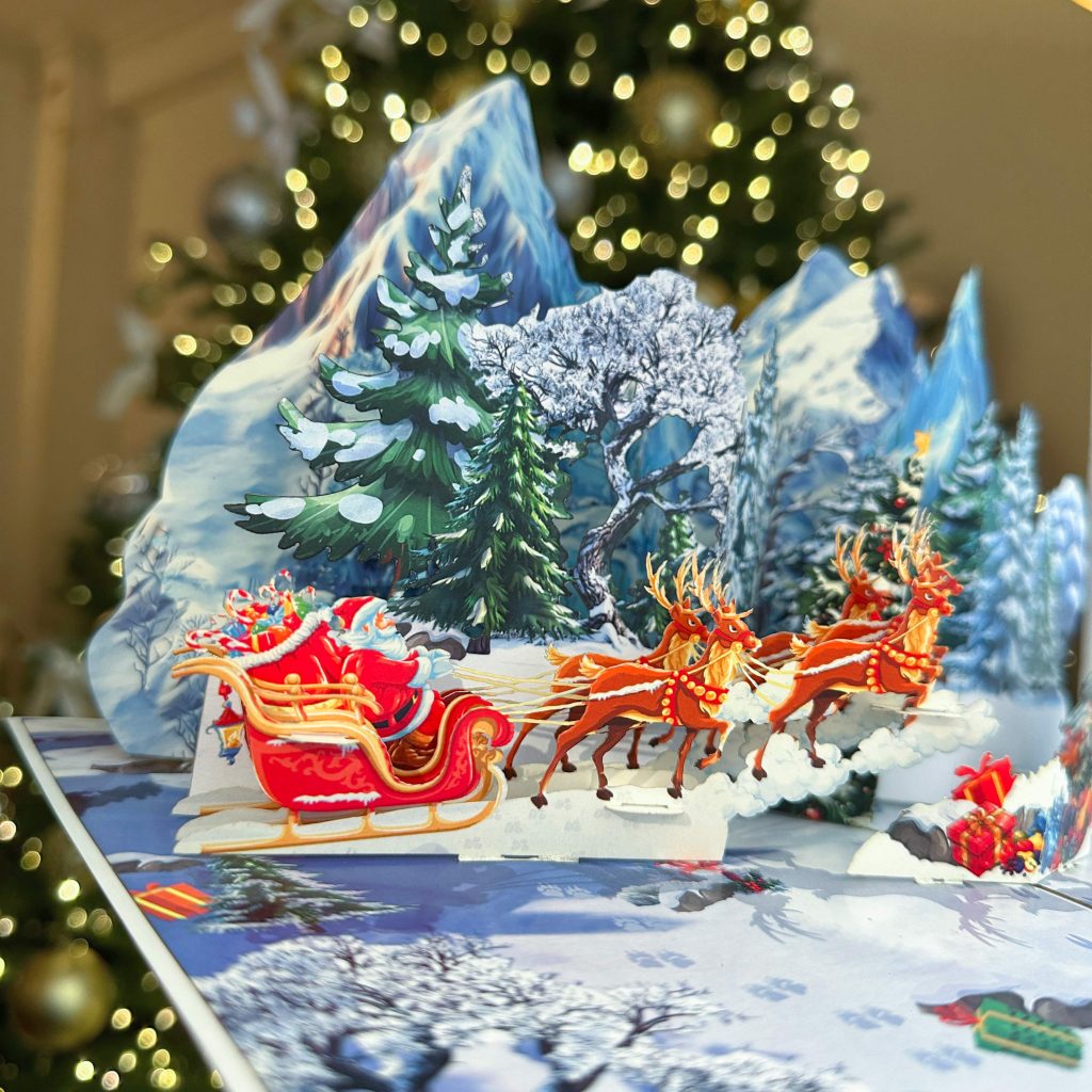 thiep giang sinh ong gia noel santa claus