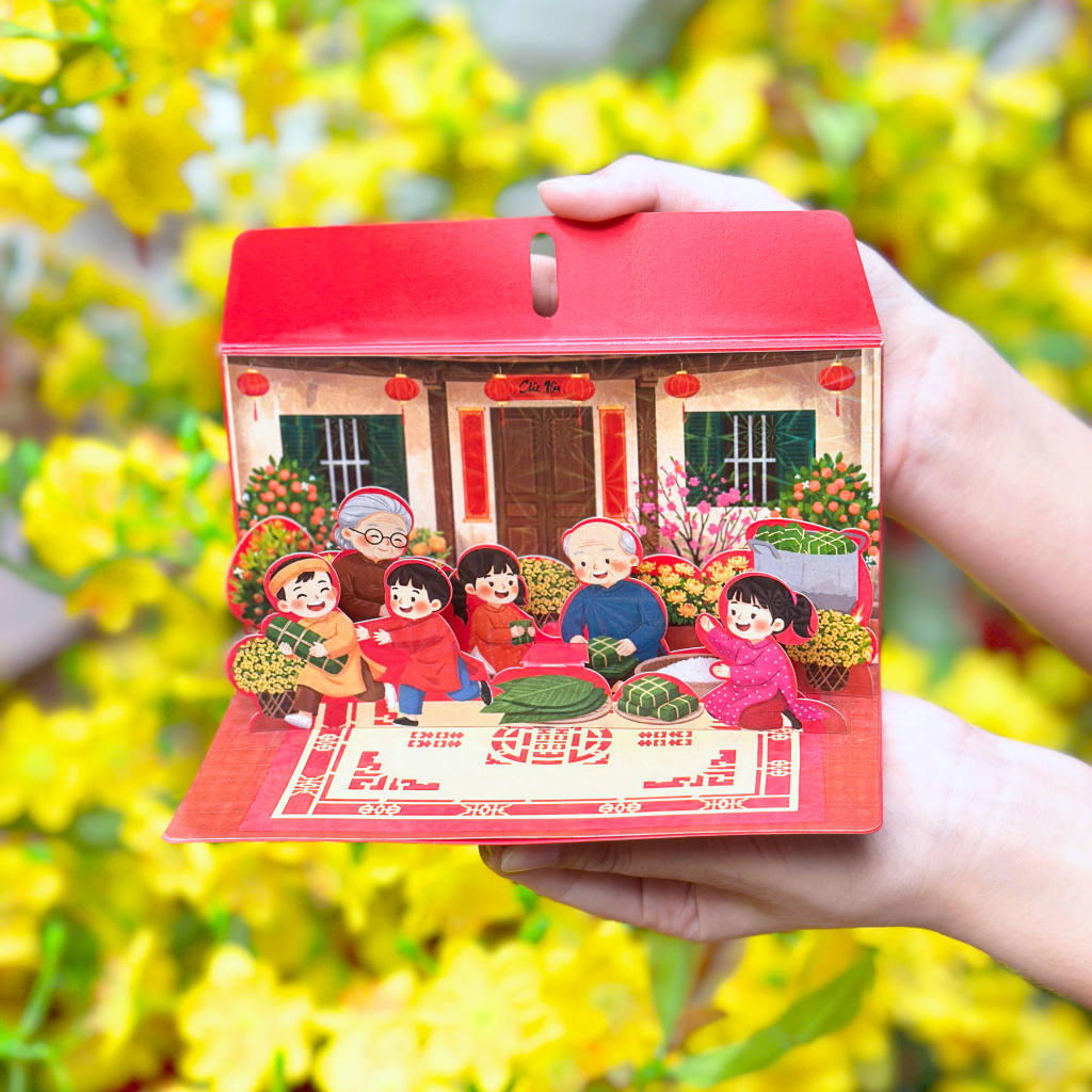 Gói bánh chưng bên bếp lửa hồng những ngày cuối năm