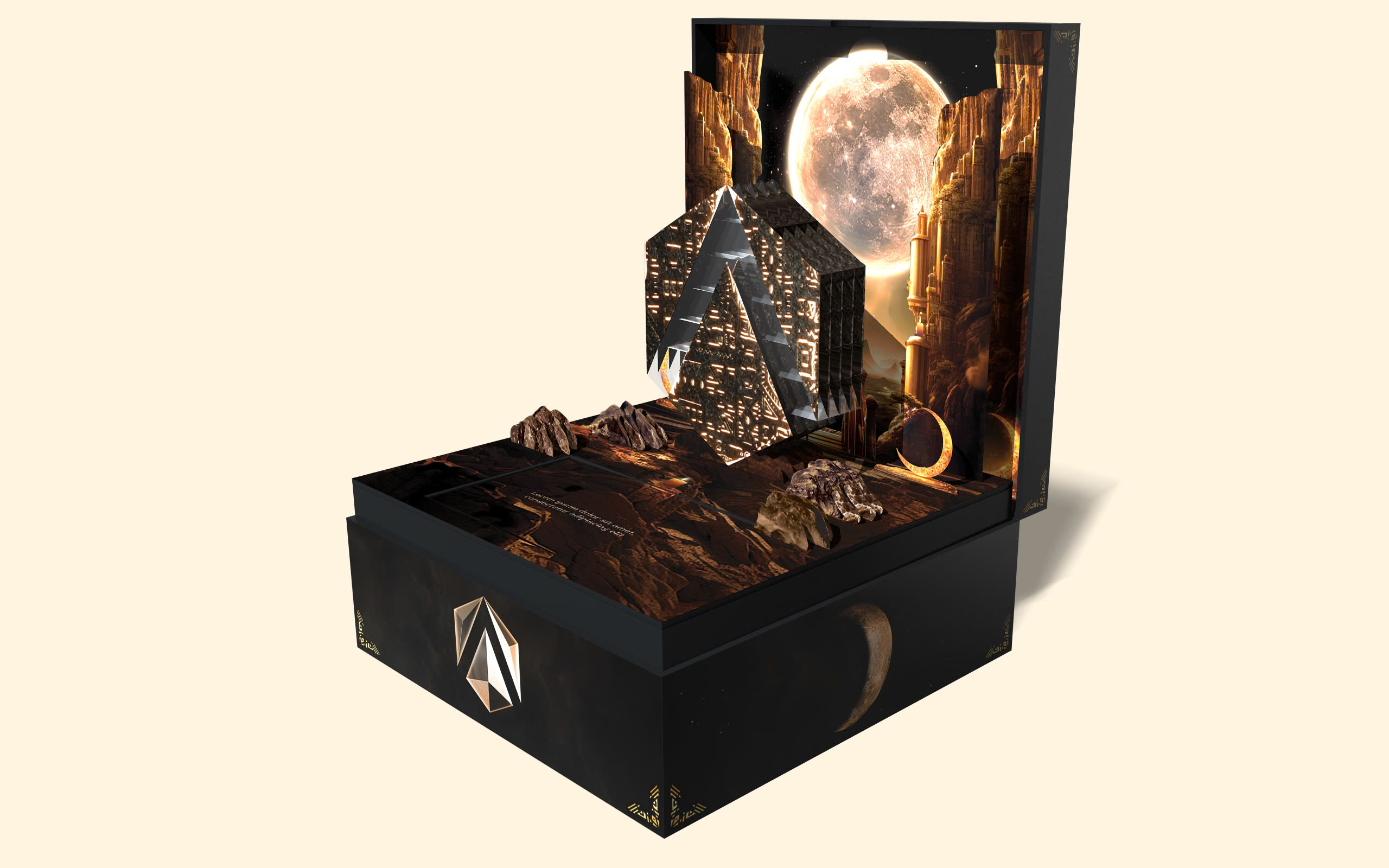 hộp quà 3D