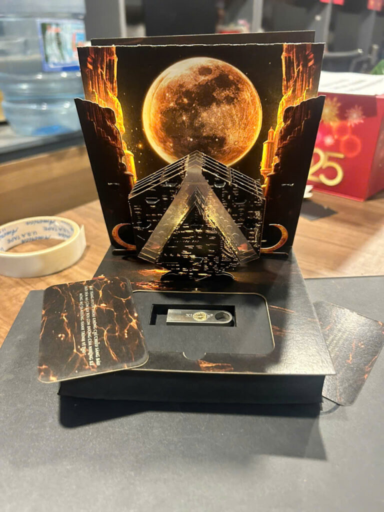hộp quà 3D