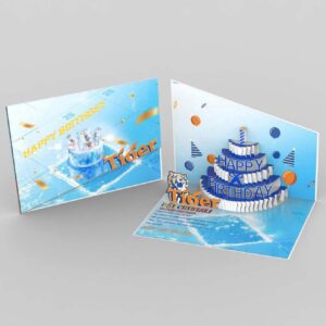 Thiệp Mời Sự Kiện 3D Pop-up Tiger Beer